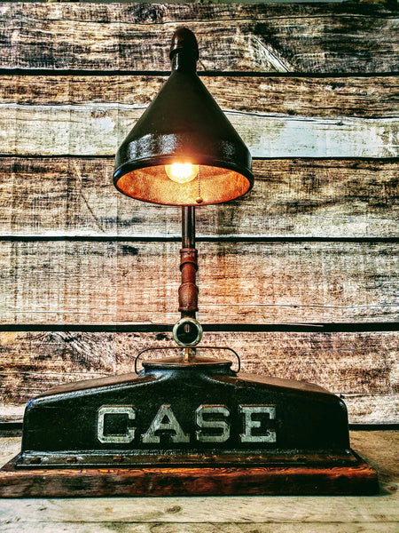 Antique Case Tractor Lamp 1807