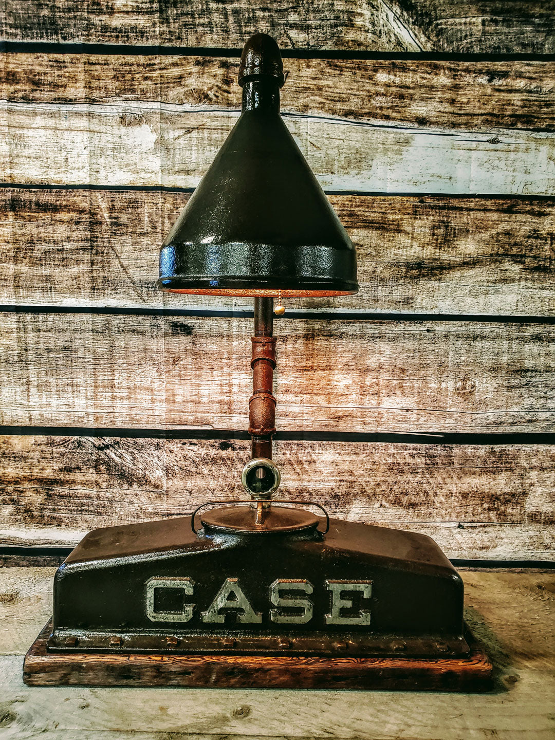 Antique Case Tractor Lamp 1807