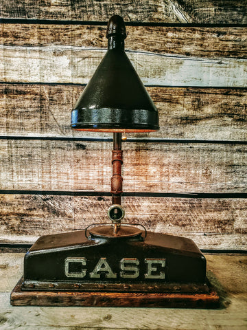 Antique Case Tractor Lamp 1807